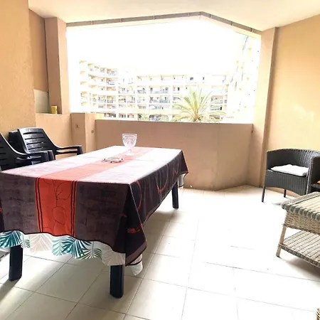 Bel Appartement 2 Chambres Avec Grande Terrasse A 50M De La Plage
